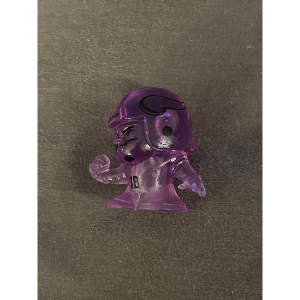 2024 NFL TeenyMates Series 12 Justin Jefferson Rare Purple Ice 1:171 Vikings